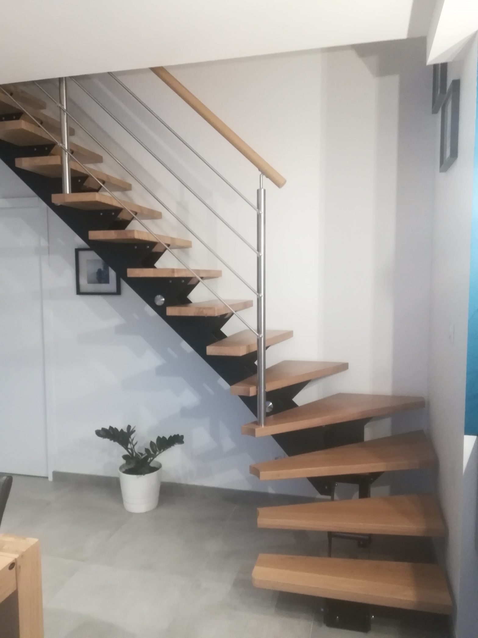 escalier moderne de chez riaux escalier