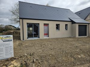 Livraison d&rsquo;une maison de Plain-pied Juigné sur Loire