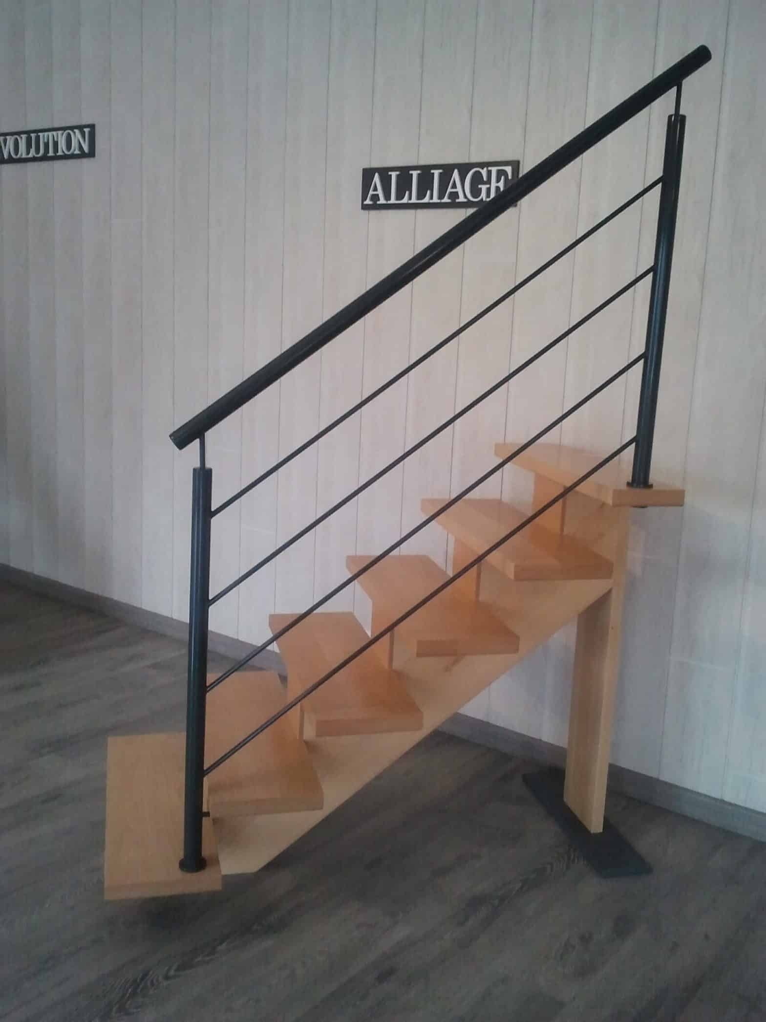 Escalier alliage escalier riaux - La Possonnière