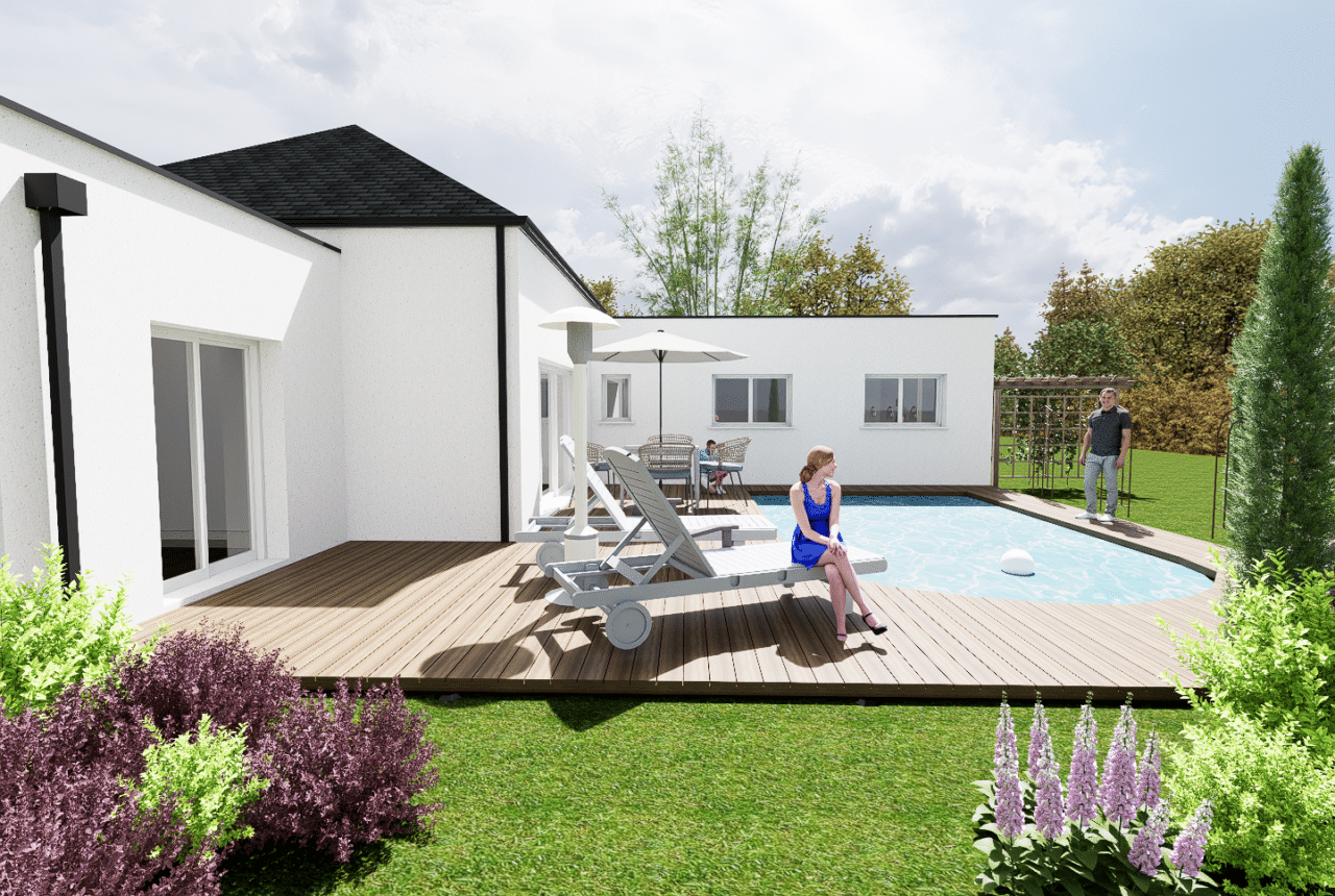 Maison plain-pied la Possonniere : prochaine réalisation - Habitat ...
