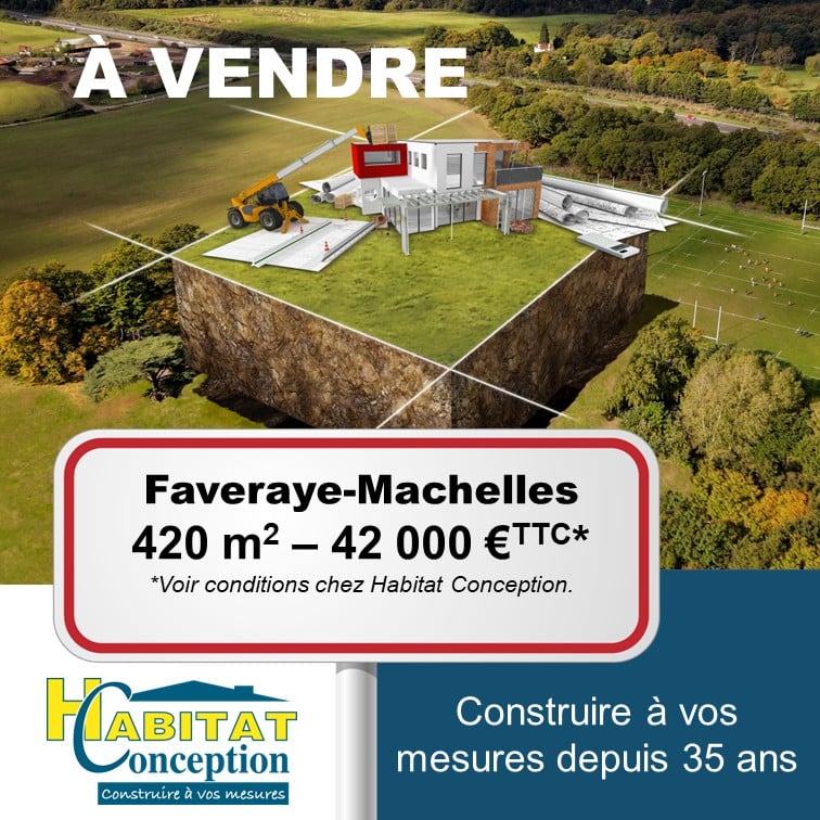 terrain a vendre faveraye machelles