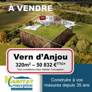 terrain sur vern d’anjou viabilisé