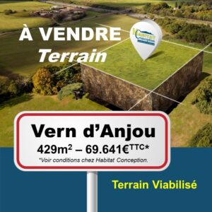 Nouveau terrain Vern en Anjou